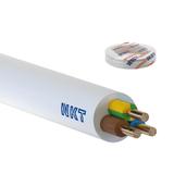 Przewód instalacyjny YDY żo 3x1,5mm2 biały 450/750V /100m/ NKT