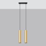 Sollux Lampa Wisząca LAGOS 2 złoty połysk SL.1241