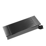 Gniazdo meblowe wpuszczane w blat z płaskim frezowanym rantem, uchylną klapką, ładowarką USB i przew OR-GM-9048/B ORNO