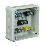 VP-42 Puszka n/t 98x98x42mm IP55 8-wl Z-sł. Z-ac. popiel VP 042-53 61.148 OPATÓWEK
