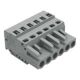 Gniazdo MCS‑MIDI Classic 6‑biegunowe szare raster 5mm 231‑106/102‑000 /50szt./ WAGO