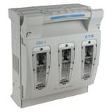 EBH3O3TS8 Rozłącznik bezpiecznikowy poziomy 630A AC 690V NH3 AC22B 3P IEC montaż na płycie, EBH3O3TS