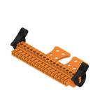 BCZ 3.81/17/180LRZE SN OR BX Wtyk PCB (złącze wiązki), 3.81 mm, Liczba biegunów: 17, Przyłącze z jarzmem /50szt./ 1236920000 WEIDMÜLLER