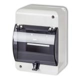 Obudowa bezpiecznikowa 5 modułowa z zerem i klapką biała