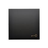 Simon 54 Klawisz pojedynczy z piktogramem klucza do łączników/przycisków czarny