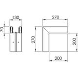 GK-A70130RW, NAROŻE ZEWNĘTRZNE CZ.B.