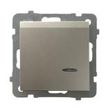 AS Łącznik hotelowy z podświetleniem pomarańczowym - kolor satyna light