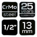 Nasadka udarowa 1/2" długa, 13 x 78mm , Cr-Mo