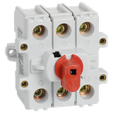 ROZŁĄCZNIK POKRĘTNY KU i VKA DO OŚKI  3P 160A