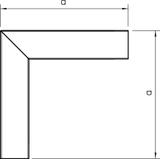 NAROŻE PŁASKIE LKM 60X100 CZB.