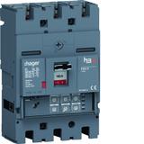 MCCB Wyłącznik mocy h3+ P250 3P 160A 70kA LSI HET160JR HAGER