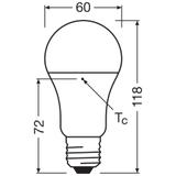 BASE CLA100 13W 840 230V FR E27 FS3 LEDVANCE