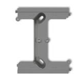 DECO / MINI Moduł rozszerzający puszkę natynkową pojedynczą, składaną do ramek wielokrotnych DECO, M