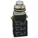 Przycisk NEF30-WL3X3Y/24V bezbarwny