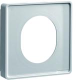 tehalit.WA Maskownica gniazda CEE w BR/BRN/DA PC/ABS bezhalogenowy jasnoszary G33747035 HAGER