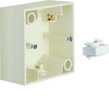 BERKER B.Kwadrat Puszka natynkowa pojedyncza krem 5310419902 HAGER