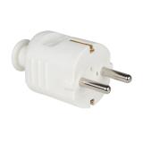 WTYCZKA SCHUKO 2P+Z 10/16A IP20 BIALA