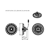 Oprawa Highbay Ledinaire BY030P LED150_220_280S/ 840_50_65 PSU WB gw. PHILIPS