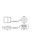 Oprawa SP FIX P 8W 940 PS DIM IP44 WT