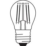 Żarówka LED E27 P40 4W = 40W 2700K Ciepła 470lm 300° Filament SMART+ WIFI Ściemnialna 4058075609792 LEDVANCE