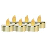 Świeczki tealight złote 6x CR2032 vintage kpl. 6 szt. DCCV13 EMOS