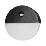 HALIT LED 10W oprawa ogrodowa z czujnikiem ruchu 140st 600lm IP65 4000K IK10 czarna