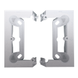 Simon 54 Premium Puszka natynkowa pojedyncza składana do ramek Simon 54 PREMIUM. Głębokość 40mm sreb