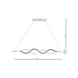 Milagro lampa wisząca LED Split 36W 2520lm 4000K ML213