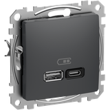 Gniazdo ładowania USB A+C 45W PD, cz.a.