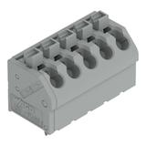 listwa zaciskowa do pł. drukowanych 5-bieg. szara raster 5 mm /45szt./ WAGO