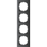 Merten, M-Pure, ramka czterokrotna, antracytowy