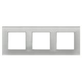 ARIA Ramka potrójna - kolor białe szkło