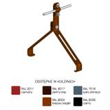 AN-151P/LA/-N Uchwyt gąsior.prof. Z-śruba WZÓR 20 H=10 cm /LA/