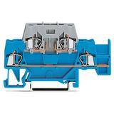 złączka dwupiętrowa L/bazowa 2,5 mm2 szara