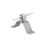 AN-11WN/OG/S Uchwyt przykręcany H=3,5cm Z-zatrzask /OG/ szary