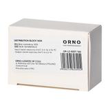 Blok rozdzielczy 160A, zacisk wejściowy 1x16 i 1x70mm2, zaciski wyjściowe 6x16mm2,wygodne mocowanie OR-LZ-8207/160 ORNO