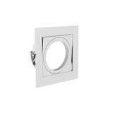 SUFITOWA OPRAWA PUNKTOWA VILA UCHYLNA, IP20, KWADRAT, BIAŁA