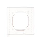 Simon 55 Uszczelka IP44 do ramki 1-krotnej Line/Duo/Nature.