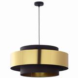TK-Lighting lampa wisząca Calisto 1xE27 max 60W czarna/złota