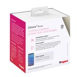 CELIANE WITH NETATMO - ŁĄCZNIK CONNECTED Z FUNKCJĄ ŚCIEMNIANIA TYTANOWY, Legrand