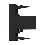 NOEN USB data, gniazdo modułowe 22,5x45mm USB data 2.0, przelotka, czarne OR-GM-9010/B/USBDAT1 ORNO