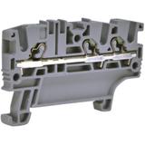 Złączka sprężynowa 2,5 mm2 PUSH-IN 1-wejście, 2-wyjścia (szara) ESH-EFC.2/1+2 003903253 ETI