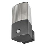 PEONIA oprawa ogrodowa hermetyczna z czujnikiem PIR E27 max. 15W IP54 czarna