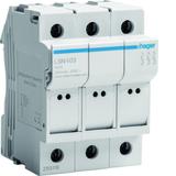 Rozłącznik bezpiecznikowy cylindryczny 3P 25A 8,5x31,5mm L32 LSN403 HAGER
