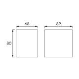 Oprawa hermetyczna GAMP GU10 C BLACK