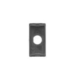 Simon Connect Płytka K45/2 225x45mm z otworem ?14mm szary grafit