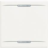 AXOLUTE MYHOME - KLAWISZ 2 FUNKCJI 2M BIAŁY, Bticino