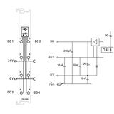 moduł 4DO 24V DC 0,5A WAGO