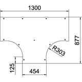 LTD 450 R3 FT Pokrywa trójnika