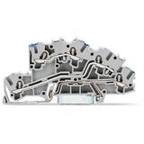 TOPJOBS złączka piętrowa 2,5 mm2 N/L/PE szara